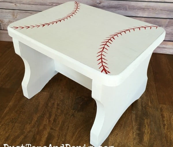 DIY Baseball Stool