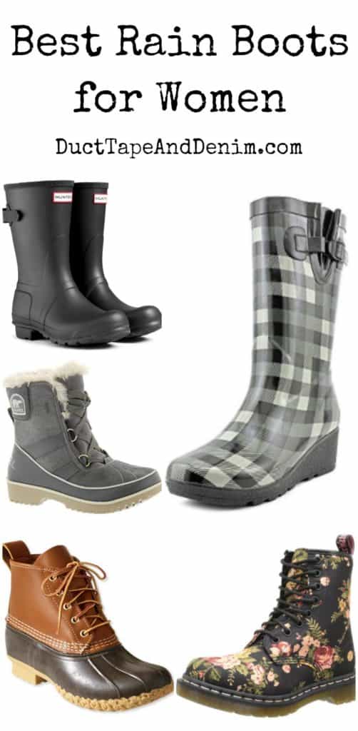 Best Rain Boots for Women, What to Wear to Flea Market in Fall ...