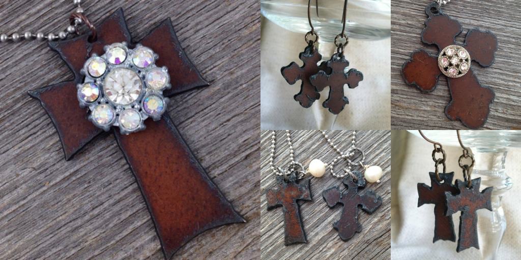 Cross Jewelry Collage