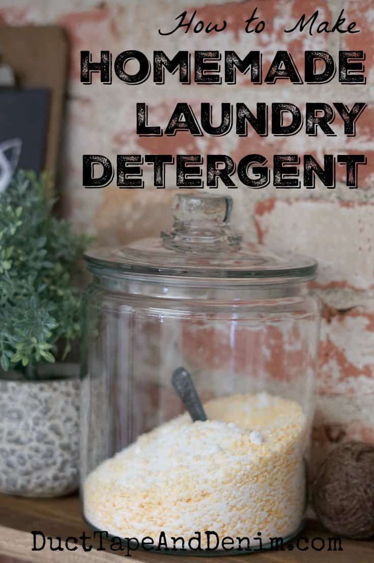 How to Make Homemade Laundry Detergent for Pennies a Load