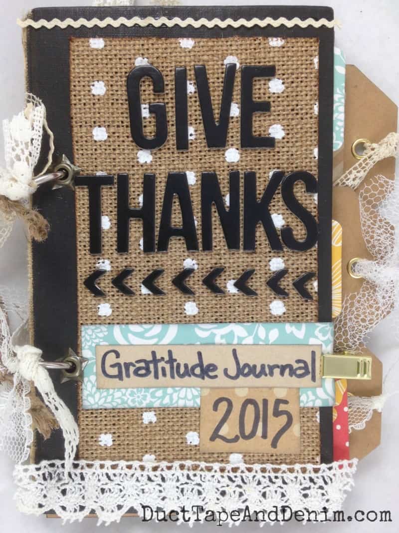 GIVE THANKS Gratitude Journal