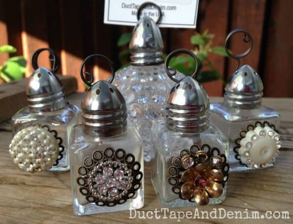 How To Make Repurposed Salt Shaker Photo Holders