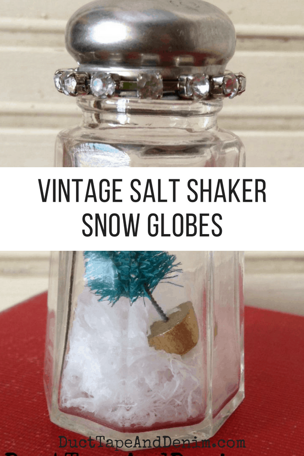 Salt Shaker Snow Globe collage 2