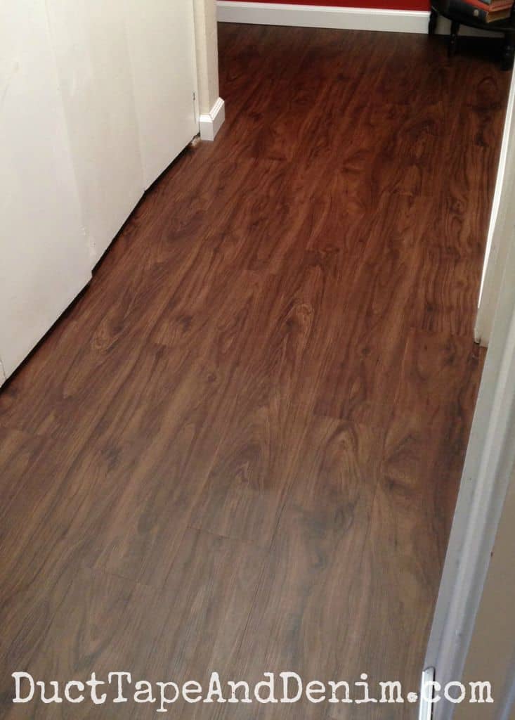 Our Hall Makeover With Vinyl Plank Flooring, How To Get Out Scratches On Allure Vinyl Plank Flooring