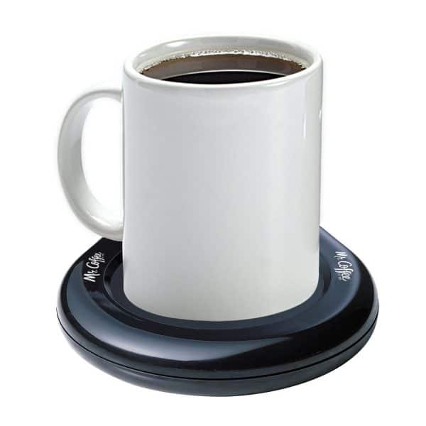 Gift guide for coffee lovers, mug warmer. More gift ideas for coffee lovers on DuctTapeAndDenim.com