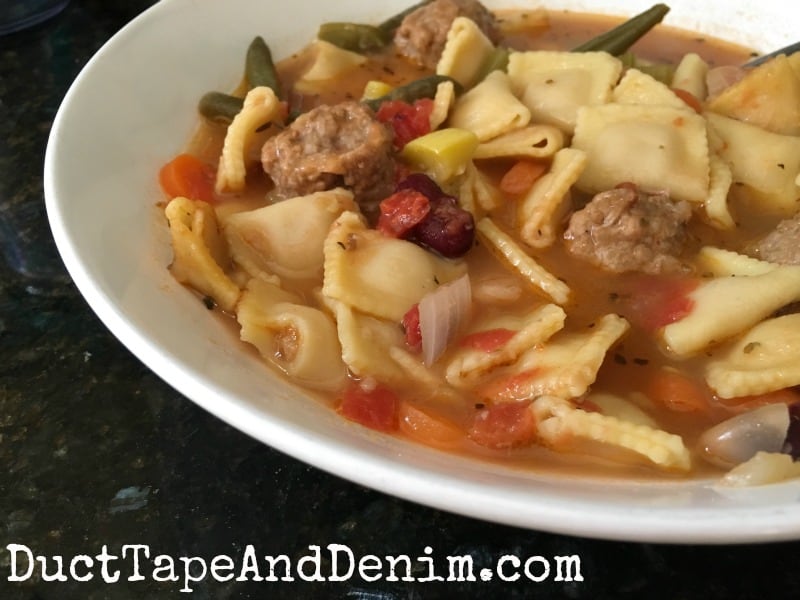 Meatball Minestrone Recipe Easy Weeknight Soup