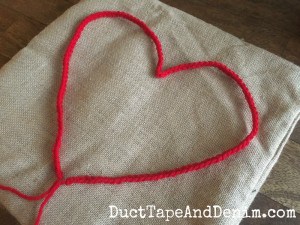 Valentine Pillow, Quick Easy Valentine's Day DIY for Your Living Room