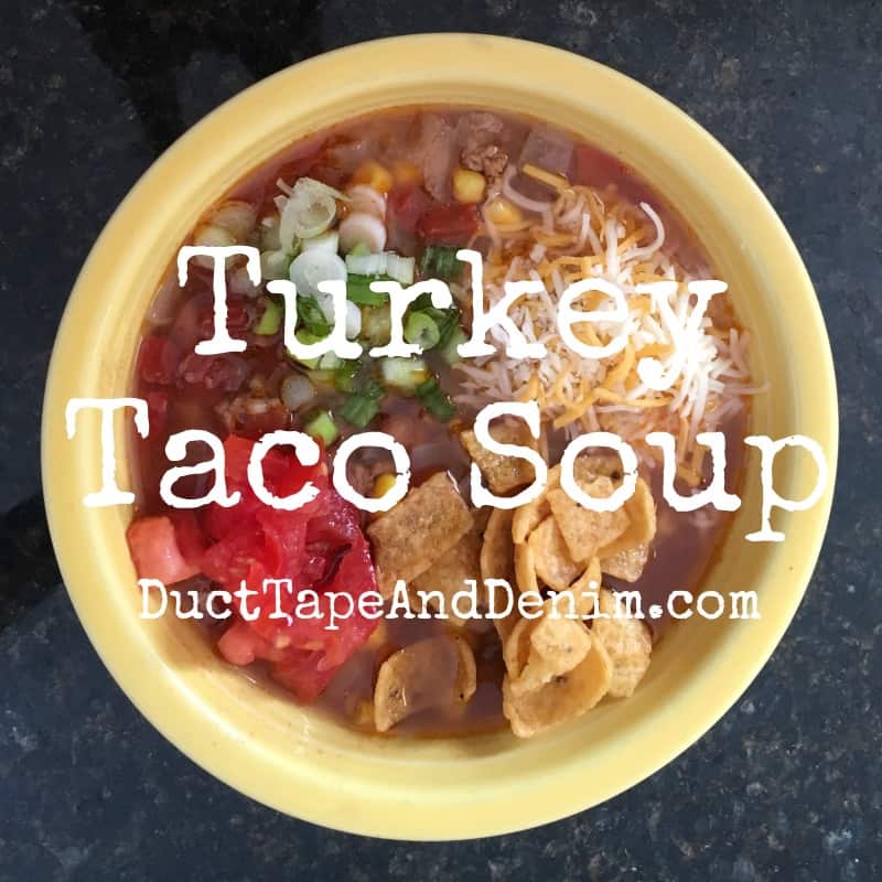 Turkey Taco Soup Recipe