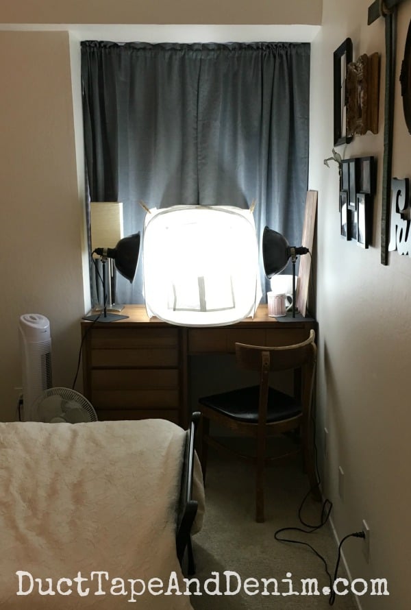 How to Set Up a Home Photo Studio for Etsy or Blogging Projects