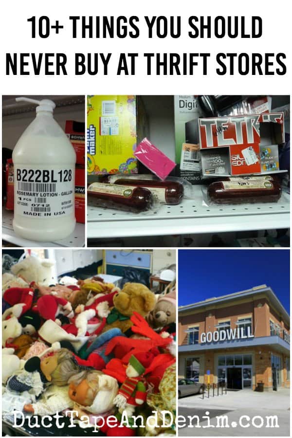 10 Things You Should Never Buy At Thrift Stores 7533