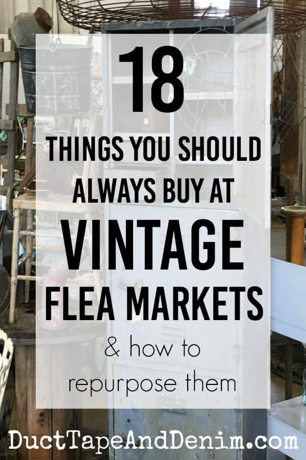 18 things you should always buy at vintage flea markets