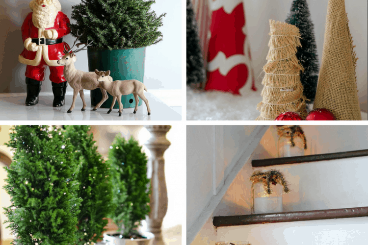 Farmhouse Christmas Decor SQUARE