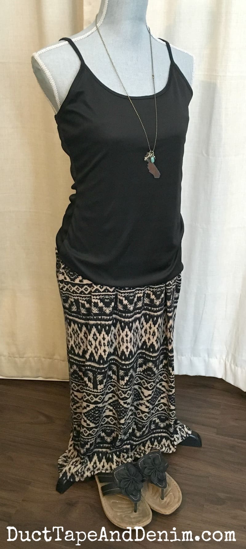 Maxi Skirt Outfit, What to Wear to Fall Flea Markets