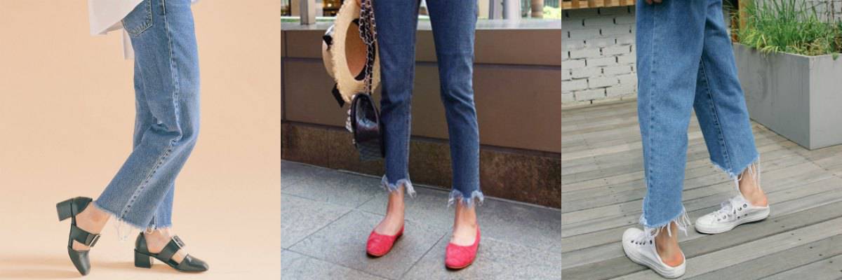 Frayed hem jeans, what to wear to flea markets | DuctTapeAndDenim.com