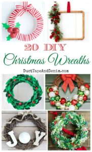 20 Easy Christmas Wreaths to Make for Your Doors