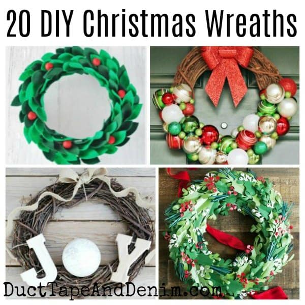 20 Easy Christmas Wreaths to Make for Your Doors