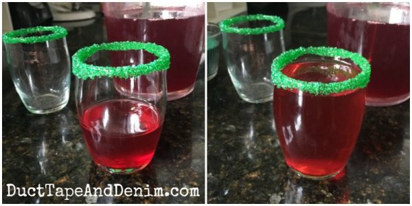 How to mix Rudolph punch