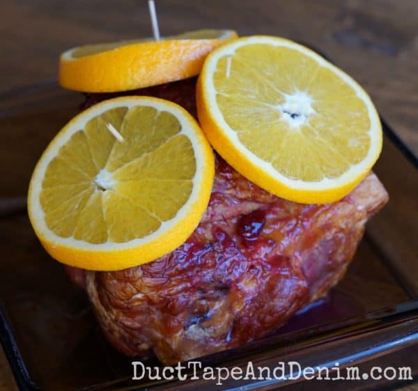 cranberry orange ham recipe | DuctTapeAndDenim.com