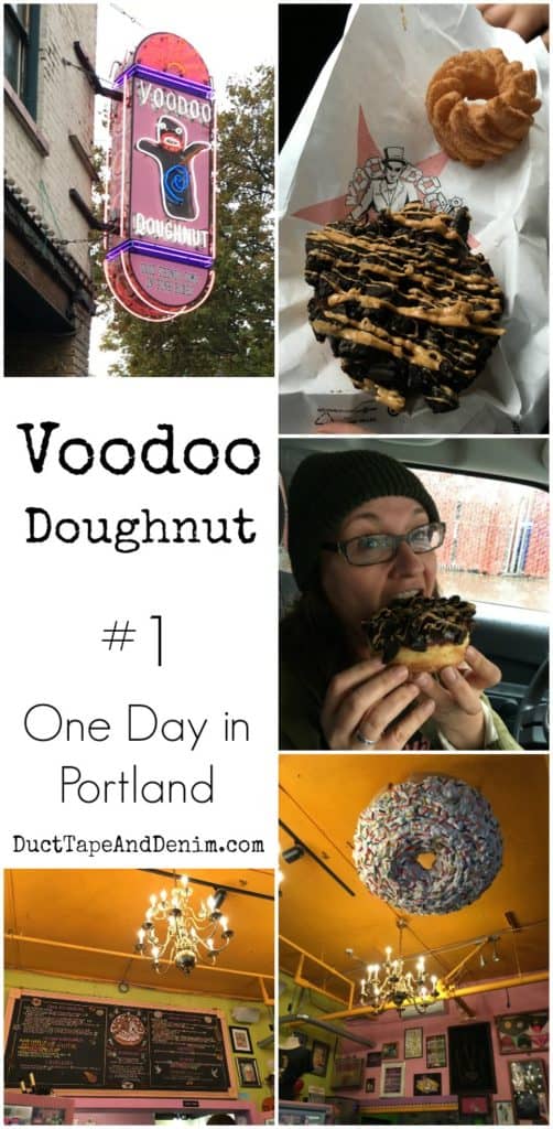 Voodoo Doughnuts - What to do if you have one day in Portland, Oregon. DuctTapeAndDenim.com