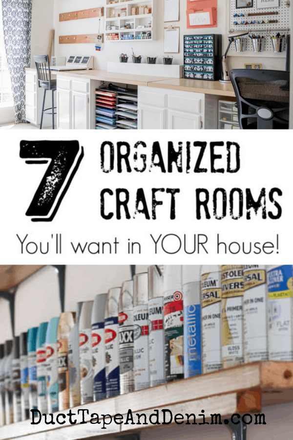 Organized Craft Rooms, 7 Small Craft Rooms on a Budget