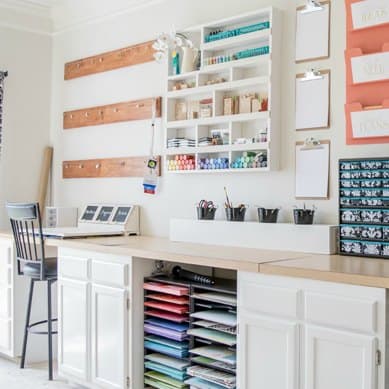 Organized Craft Rooms, 7 Small Craft Rooms on a Budget