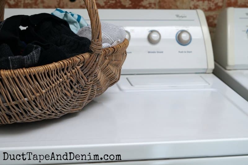 An Easy Way to Paint a Washer and Dryer with Appliance Paint