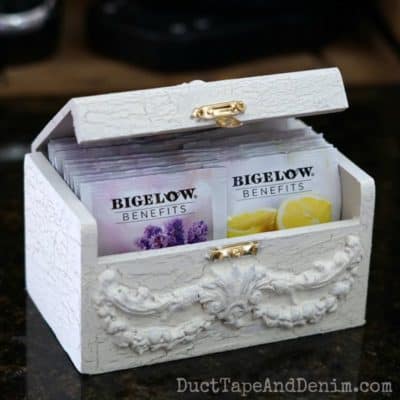 How to Make a DIY Wooden Tea Box for my Bigelow Tea Station