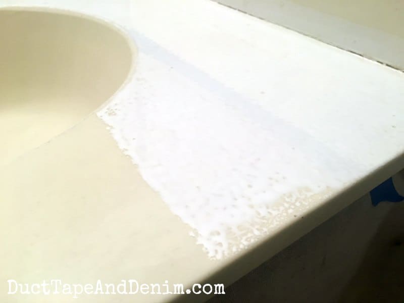 How to Paint a Sink, a DIY Bathroom Project Your Budget Will Love!