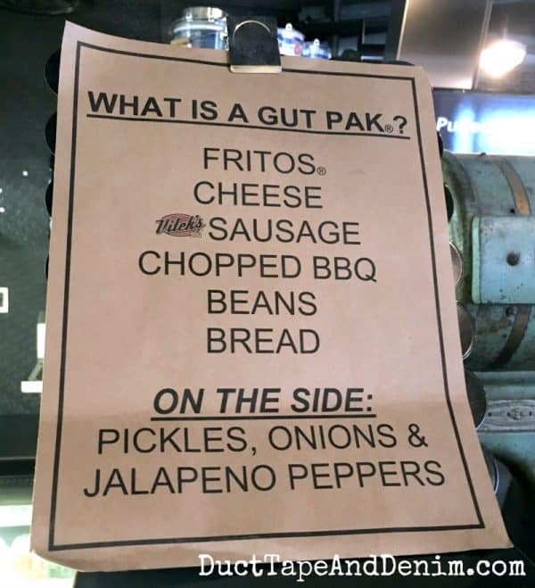 What is a Gut Pak? from Vitek's BBQ in Waco | DuctTapeAndDenim.com