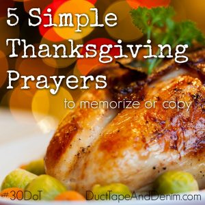 The 5 Best Simple Thanksgiving Prayers to Share with Your Family