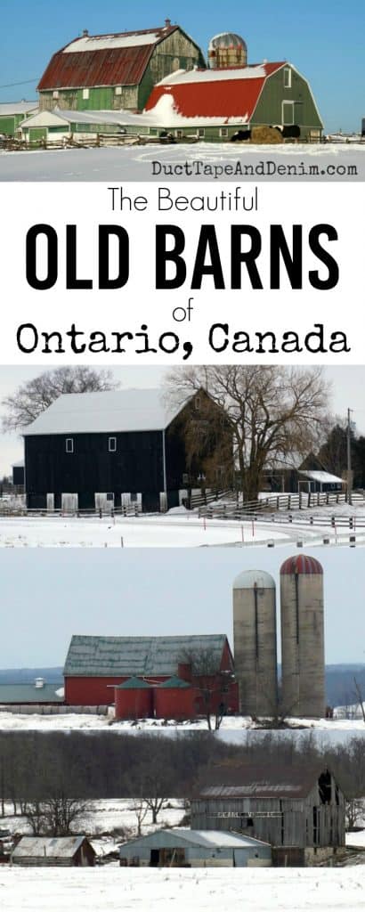 Beautiful old barns of rural Ontario, Canada | DuctTapeAndDenim.com