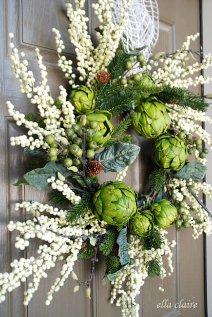 artichoke wreath