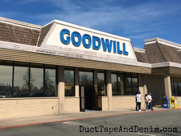 Goodwill, Roseville California thrifting trip | DuctTapeAndDenim.com
