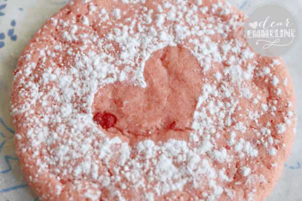 powdered-cake-mix-cookies-strawberry