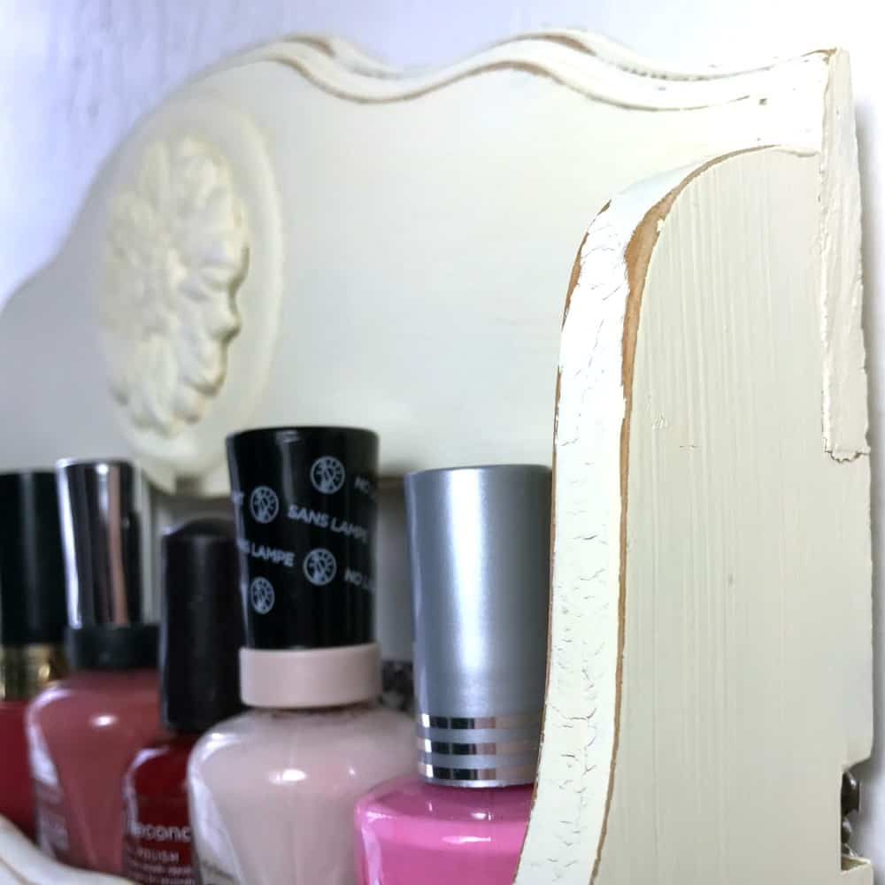 How to Make a Nail Polish Rack out of a Wooden Spice Rack