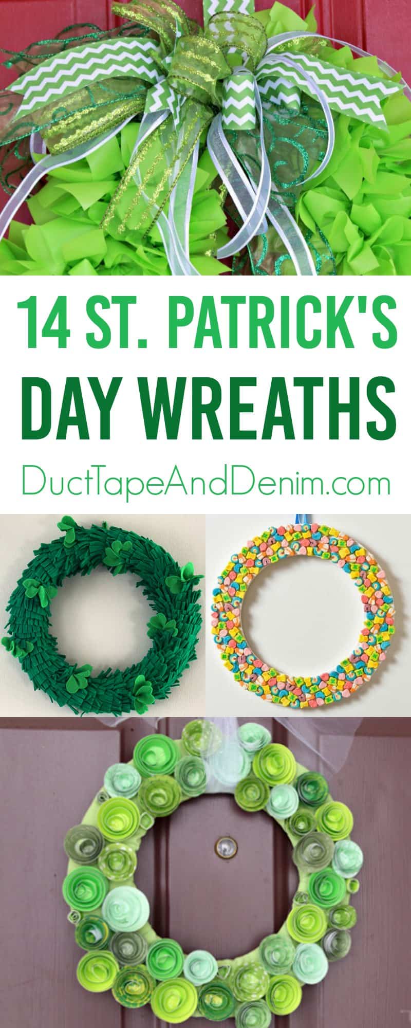 14 St. Patrick's Day Wreath Ideas to Make for Yourself