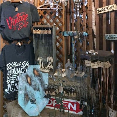 My display at The Primitive Barn SQUARE