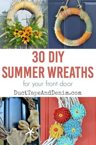 30 Easy Summer Wreaths You Can Make Yourself