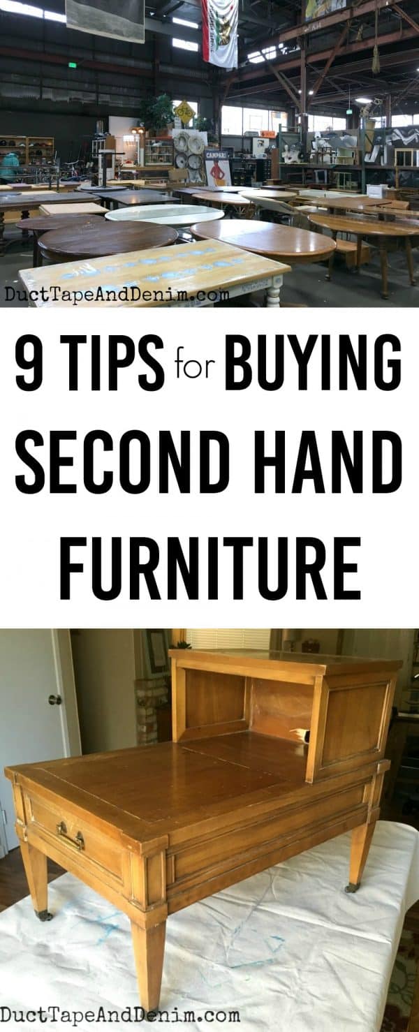 9 Things You Need To Know Before Buying Second Hand Furniture