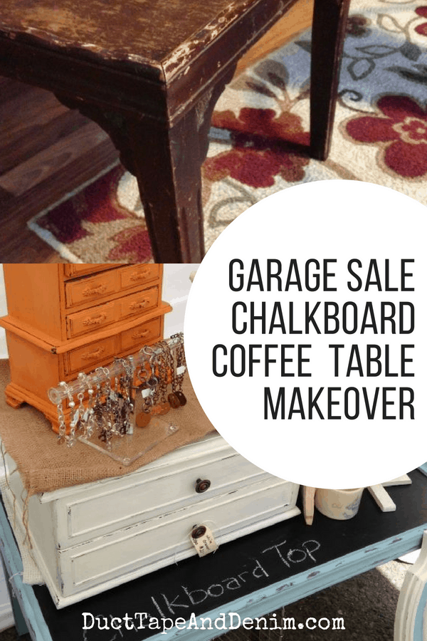 Chalkboard Coffee Table Chalkboard and Chalk Paint