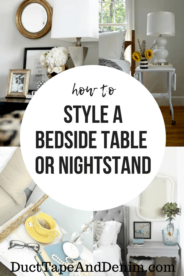 How to Style a Nightstand or Bedside Table {VIDEO}