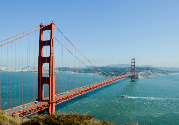 Golden Gate Bridge, Moving to Texas from California