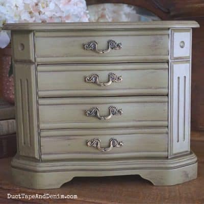 How to Update an Old Jewelry Box with Guacamole & Chocolate