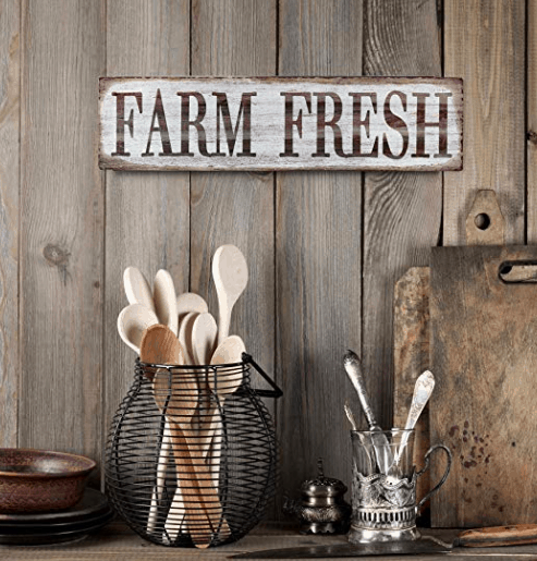 farm fresh sign