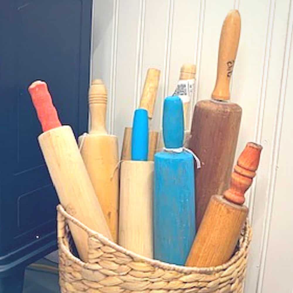 How To Make New Wooden Rolling Pins Look Vintage Duct Tape And Denim