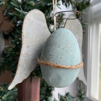 How to Make Easter Egg Angel Ornaments {VIDEO}