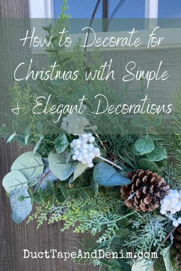 how to decorate for Christmas P