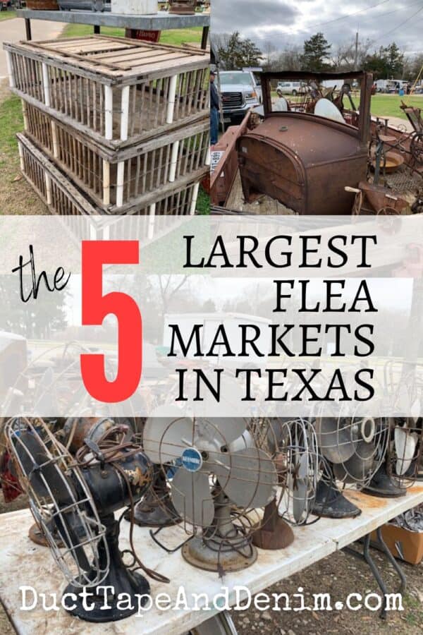 Photos from the largest flea markets in Texas